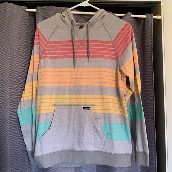 Ocean Current Other - Men’s Hooded Long Sleeve Shirt